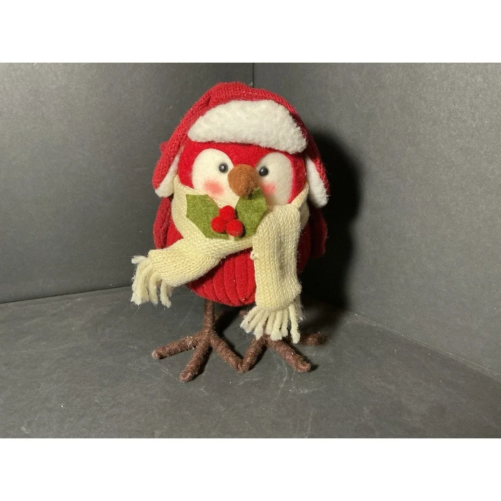 RARE Target 2013 Featherly Friends Fabric Bird Christmas Wondershop Felt